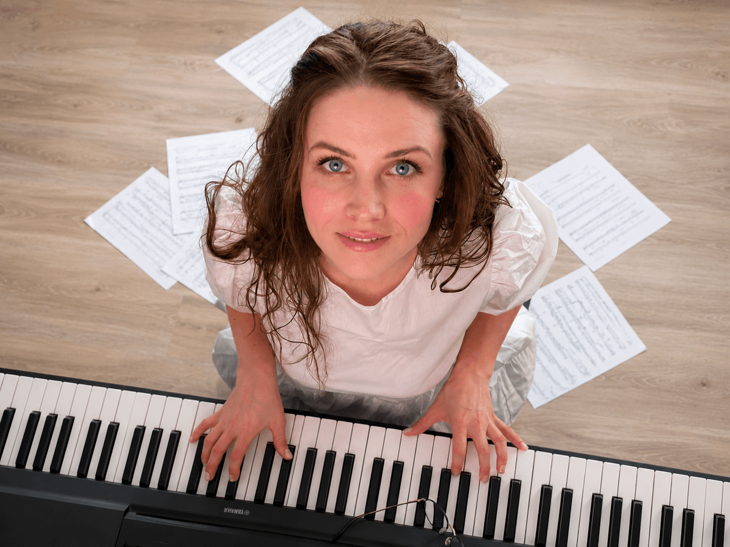 My Journey — Sara at the piano